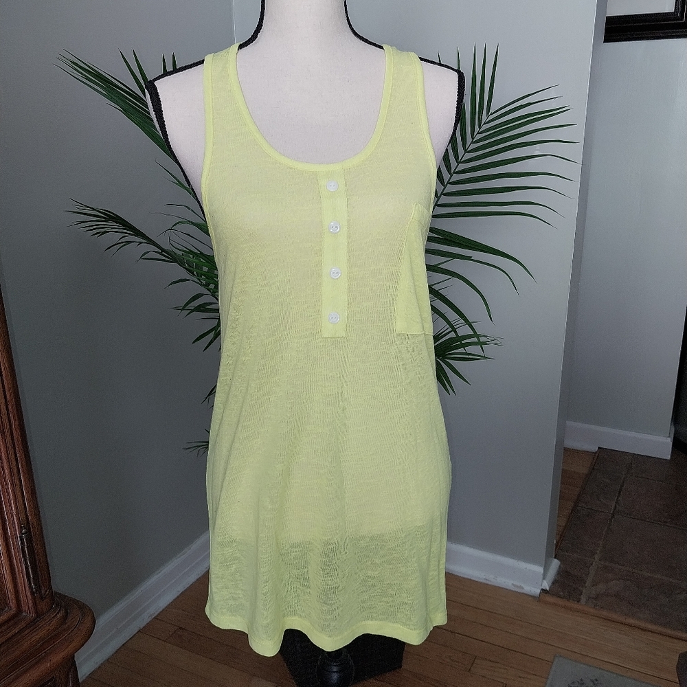 Sheer tank top